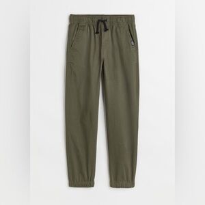 Cotton twill‎ joggers